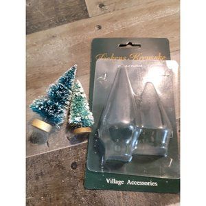 Dickens Keepsake pine tree village accessory xmas